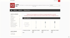 Desktop Screenshot of hbsalesinc.com